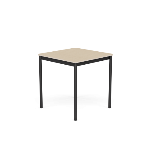 MUUTO stół BASE 70x70 fornir dębowy / sklejka / czarna podstawa