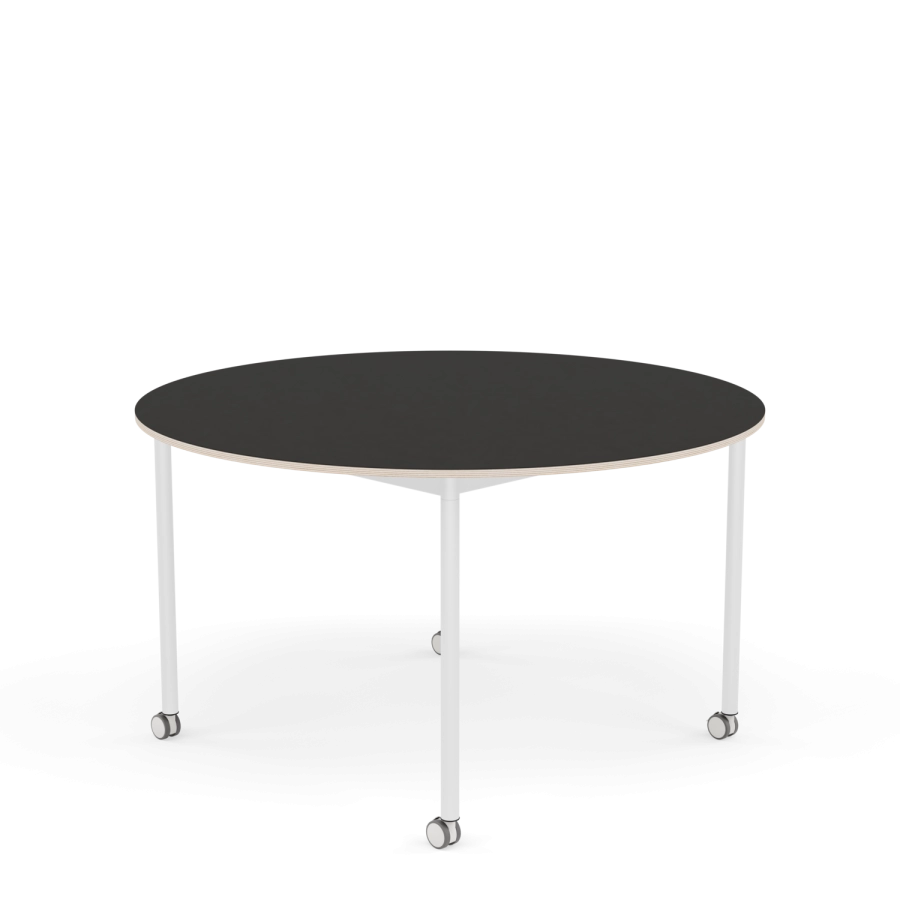 Base-table-round-w-castors-O128-white-linoleum-black-Muuto-4000x4000-rendering-angle_8.png