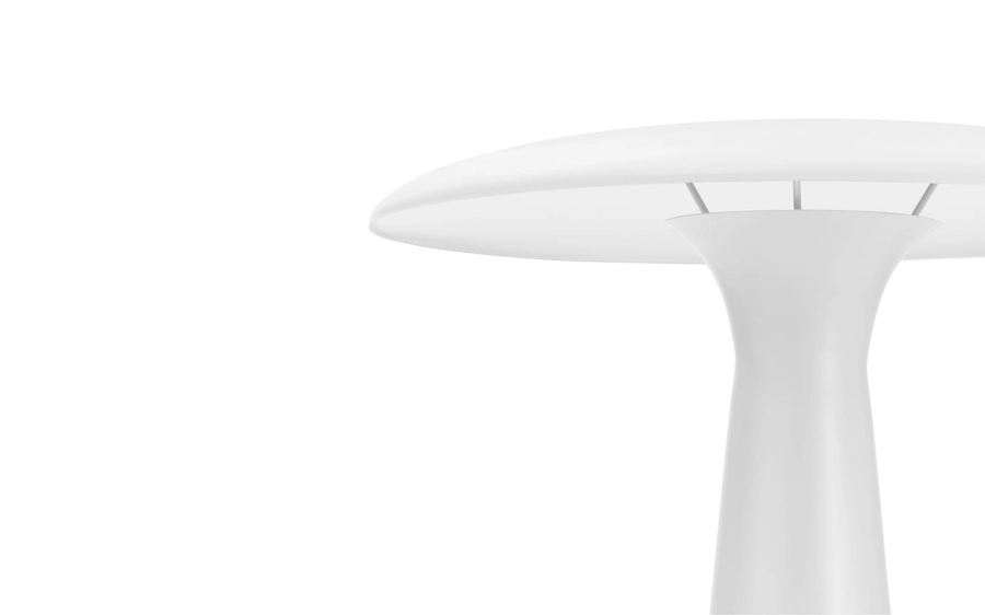 NORMANN COPENHAGEN lampa biurkowa SHELTER biała