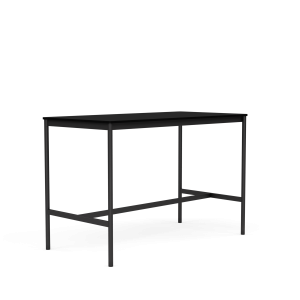 MUUTO stół barowy BASE HIGH 160x80x105h czarny laminat / sklejka / czarna podstawa