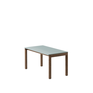 MUUTO stolik kawowy COUPLE PLAIN 84,5x40 cm jasnoniebieski / ciemny dąb