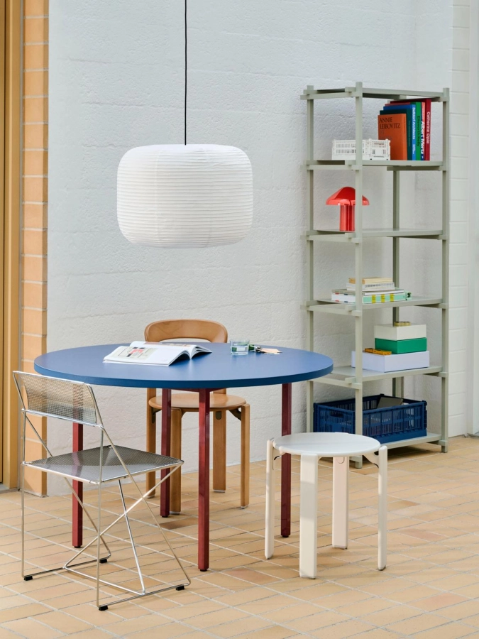 Rey Stool cream white wb lacquered beech_X-Line Chair chromed steel seat back and chromed base Indoor.jpg