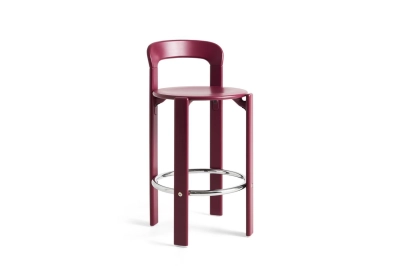HAY krzesło barowe REY 65cm grape red