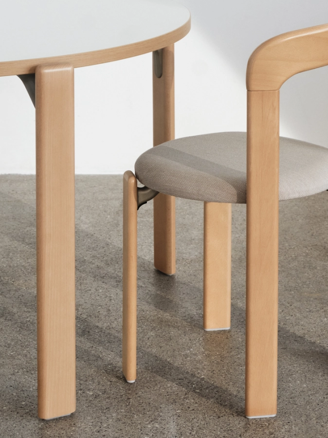 Rey Chair golden wb lacquer beech Steelcut Trio 213_Rey Dining Table ivory white laminate tabletop golden wb lacquer .jpg