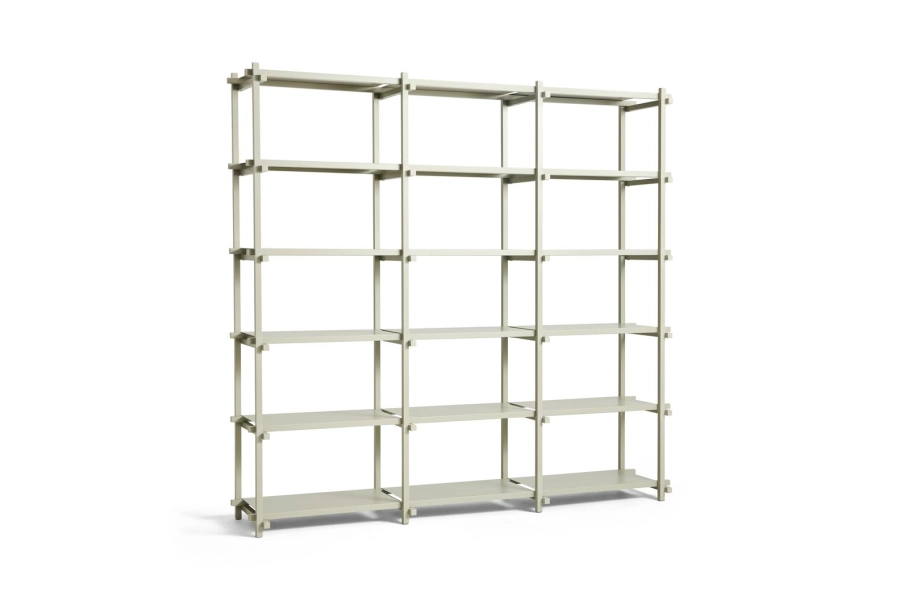 AE449-D231-AP39_Woody Shelving High 2.0 smokey grey steel shelves_smokey grey beech frame.jpg
