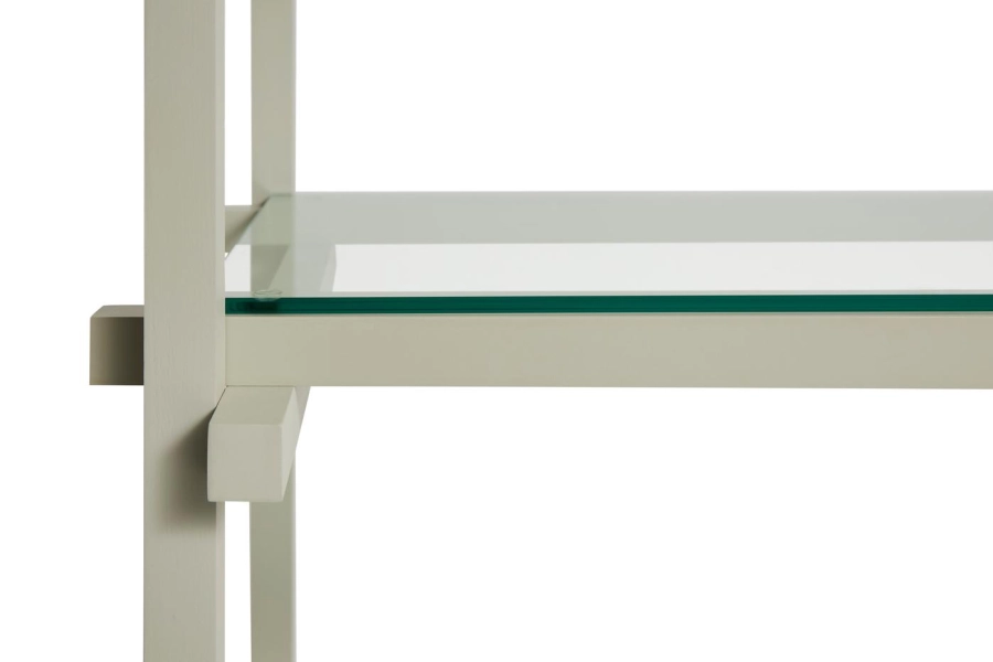 AE449-A499-AP38_Woody Shelving Column Low 2.0 clear glass shelves_smokey grey beech frame_Detail_3.jpg