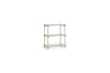 AE449-A499-AP38_Woody Shelving Column Low 2.0 clear glass shelves_smokey grey beech frame.jpg