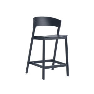 MUUTO krzesło barowe COVER 65cm granatowe