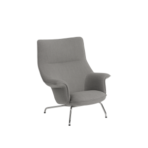 MUUTO fotel DOZE HIGH re-wool 128 / chrom
