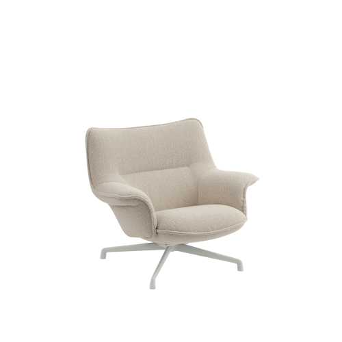 MUUTO fotel obrotowy DOZE LOW heart 7 / szary