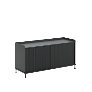 MUUTO kredens ENFOLD LOW czarny