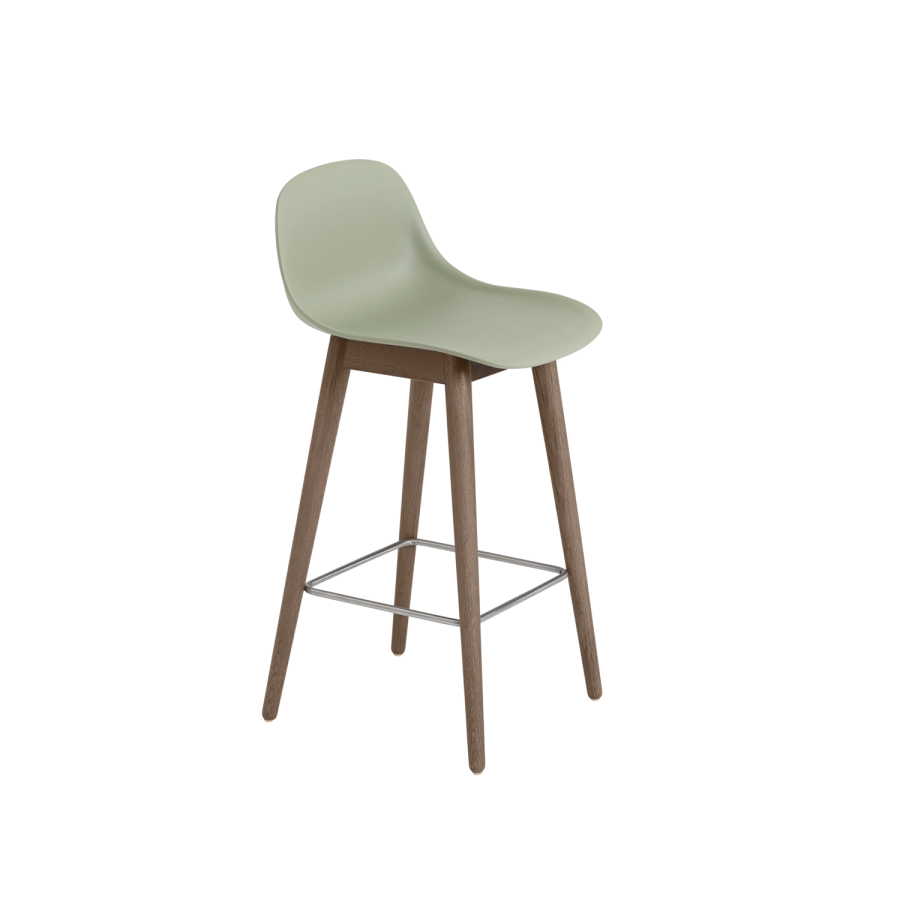 Fiber-bar-stool-h65-w-back-wood-base-stained-dark-brown-dusty-green-Muuto-5000x5000-hi-res_8.png