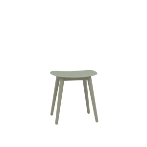 MUUTO stołek FIBER WOOD przykurzona zieleń
