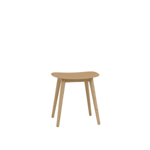 MUUTO stołek FIBER WOOD ochra / dąb naturalny