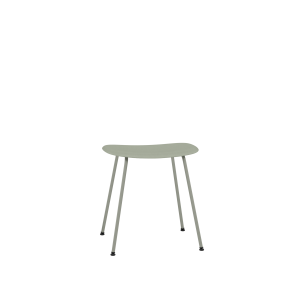 MUUTO stołek  FIBER TUBE przykurzona zieleń