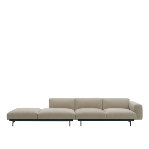 MUUTO sofa modułowa IN SITU 4-osobowa konfiguracja 2, ecriture 240