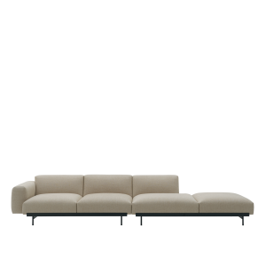 MUUTO sofa modułowa IN SITU 4-osobowa konfiguracja 3, ecriture 240