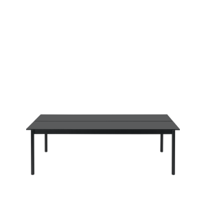 MUUTO stół LINEAR SYSTEM 240x110 cm czarny nanolaminat / czarny dąb