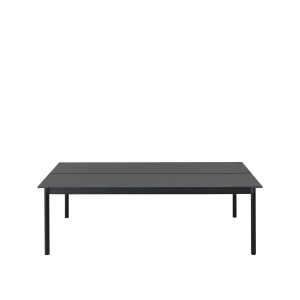 MUUTO stół LINEAR SYSTEM 240x142 cm czarny jesion / czarny dąb
