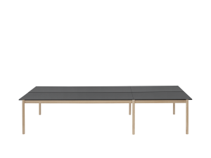 MUUTO stół LINEAR SYSTEM 360x142 cm fornir dębowy / dąb naturalny