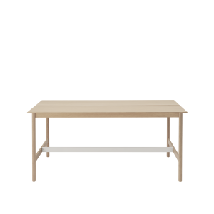 MUUTO stół wysoki LINEAR SYSTEM 240x110x105h fornir dębowy / dąb naturalny