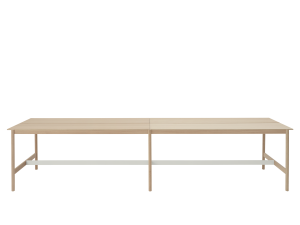 MUUTO stół wysoki LINEAR SYSTEM 480x110x105h fornir dębowy / dąb naturalny
