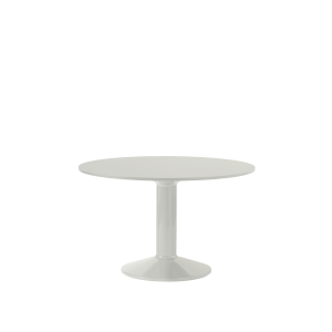 MUUTO stół okrągły MIDST Ø120cm szare linoleum / szary