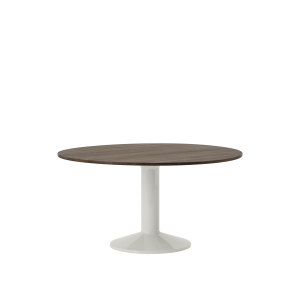 MUUTO stół okrągły MIDST Ø140cm ciemny dąb / szary