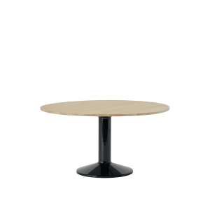 MUUTO stół okrągły MIDST Ø140cm dąb olejowany / czarny