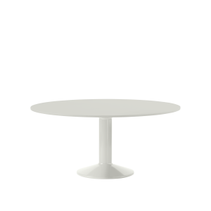 MUUTO stół okrągły MIDST Ø160cm szare linoleum / szary