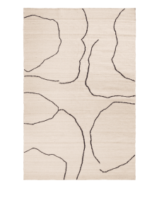 FERM LIVING dywan GESSO off-white / ciemna figa