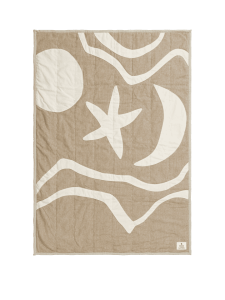 FERM LIVING pled pikowany KOVE beżowy / kaszmirowy
