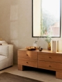 FermLiving_SS25_KubenDrawers_2x2_NaturalOakVeneer_1104271234_SolSaladBowl_SugarKelp_1104270710_OesteTableLamp_Sand_1104271077_MuroVase_H23_RecycledAmber_1104270743.jpg
