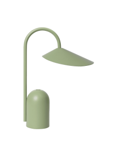 FERM LIVING lampka przenośna ARUM zielonkawa