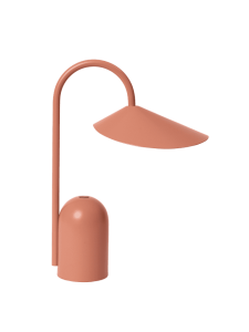 FERM LIVING lampka przenośna ARUM sienna