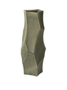 FERM LIVING wazon CUEVA duży, ciemna szałwia