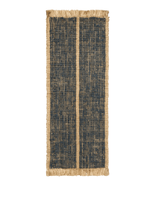 FERM LIVING dywan ATHENS STRIPES RUNNER naturalny / granatowy