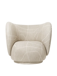 FERM LIVING fotel obrotowy RICO edycja UTZON - CAN LIS