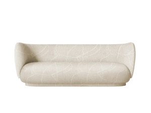 FERM LIVING sofa 3-osobowa RICO edycja UTZON - CAN LIS