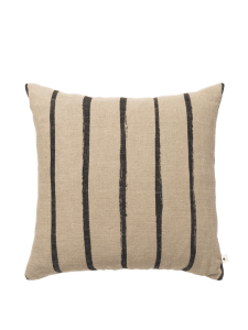 FERM LIVING poszewka OLEO naturalna / czarna