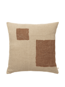 FERM LIVING poszewka OLEO naturalna / karmelowa