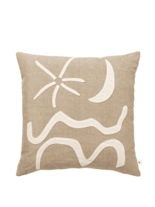FERM LIVING poszewka KOVE beżowa