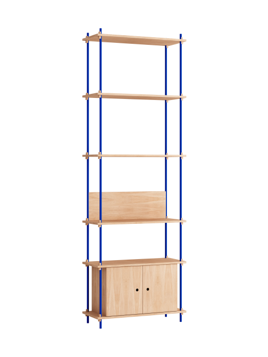 MOEBE_Shelving-System_NB_S.255.1.B_Oak_Deep-Blue_High-Res.png