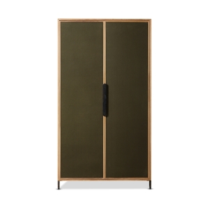 HK LIVING szafka PIONEER zielone płótno