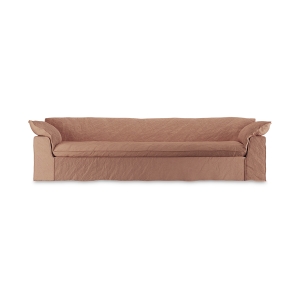 HK LIVING sofa NOMAD 305cm linen, dusty rose