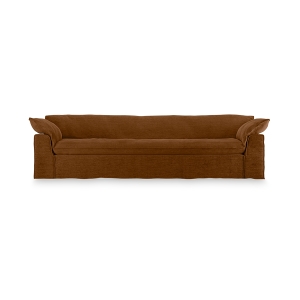 HK LIVING sofa NOMAD 305cm royal velvet, caramel