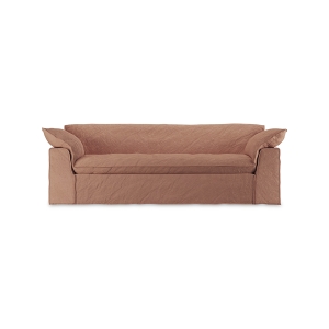 HK LIVING sofa NOMAD 244cm linen, dusty rose