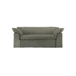 HK LIVING sofa NOMAD 204cm linen, army green
