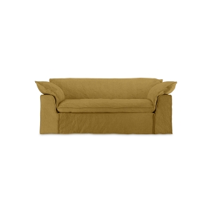 HK LIVING sofa NOMAD 204cm linen, burnt ochre