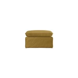 HK LIVING sofa NOMAD puf linen, burnt ochre